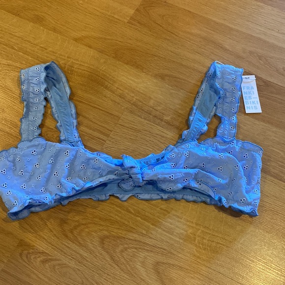 Frankie's Bikinis Swim Frankies Bikinis Colby Eyelet Ruffle Bikini